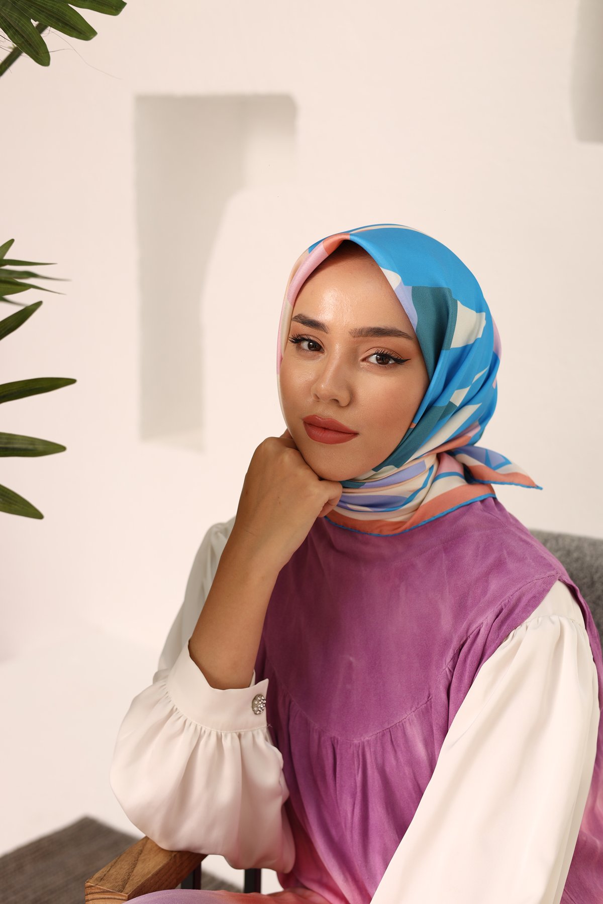 Silk Home Twill İpek Eşarp 11408-28