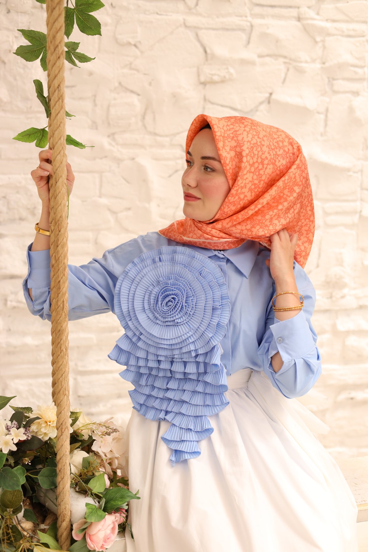 Silk Home Twill İpek Eşarp 11435-30