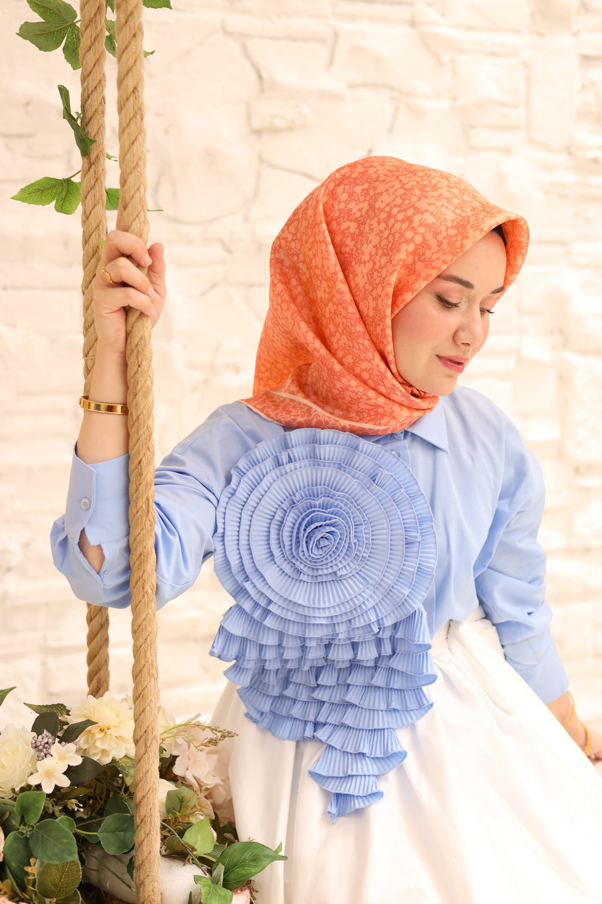 Silk Home Twill İpek Eşarp 11435-30
