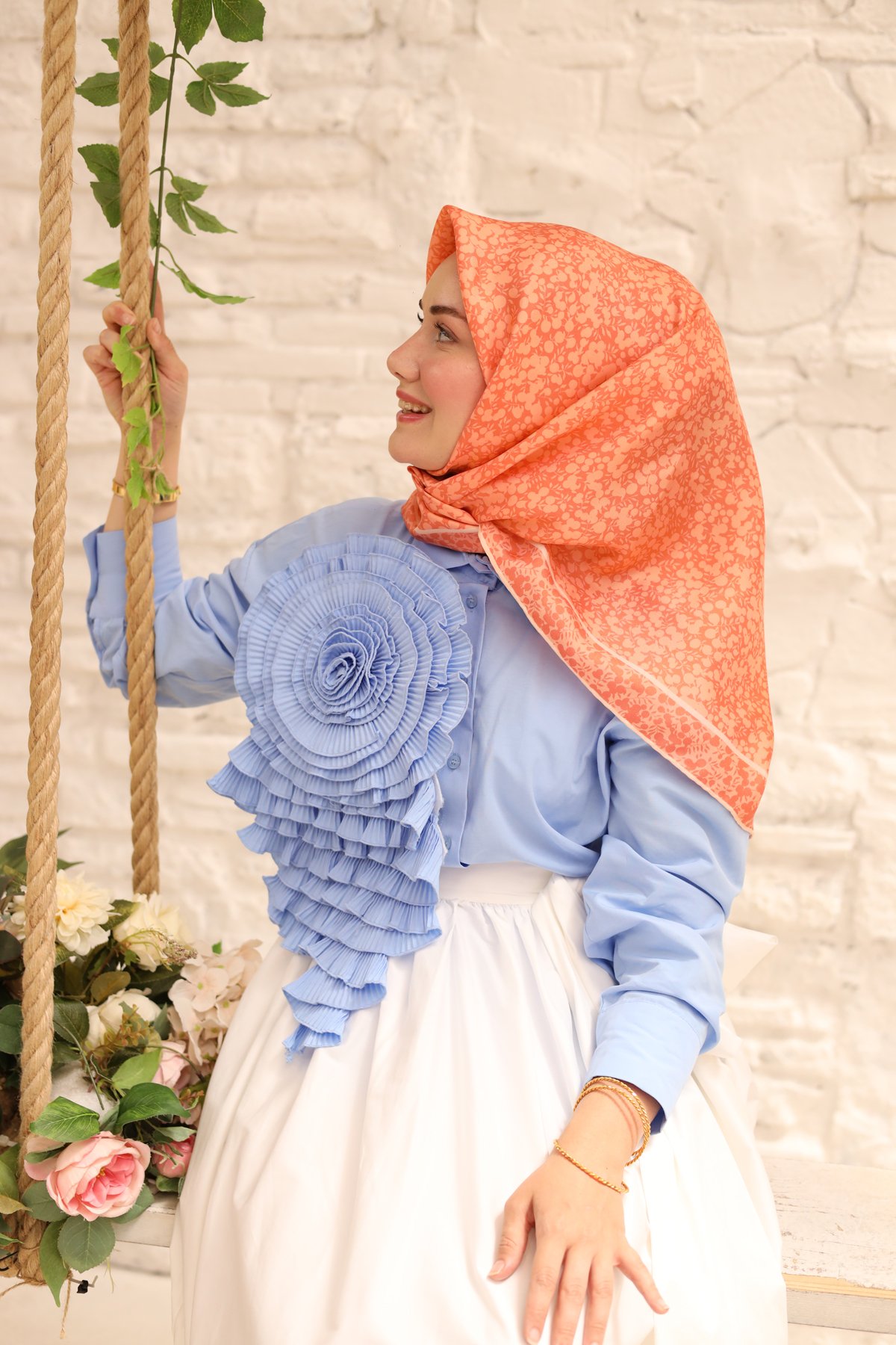 Silk Home Twill İpek Eşarp 11435-30