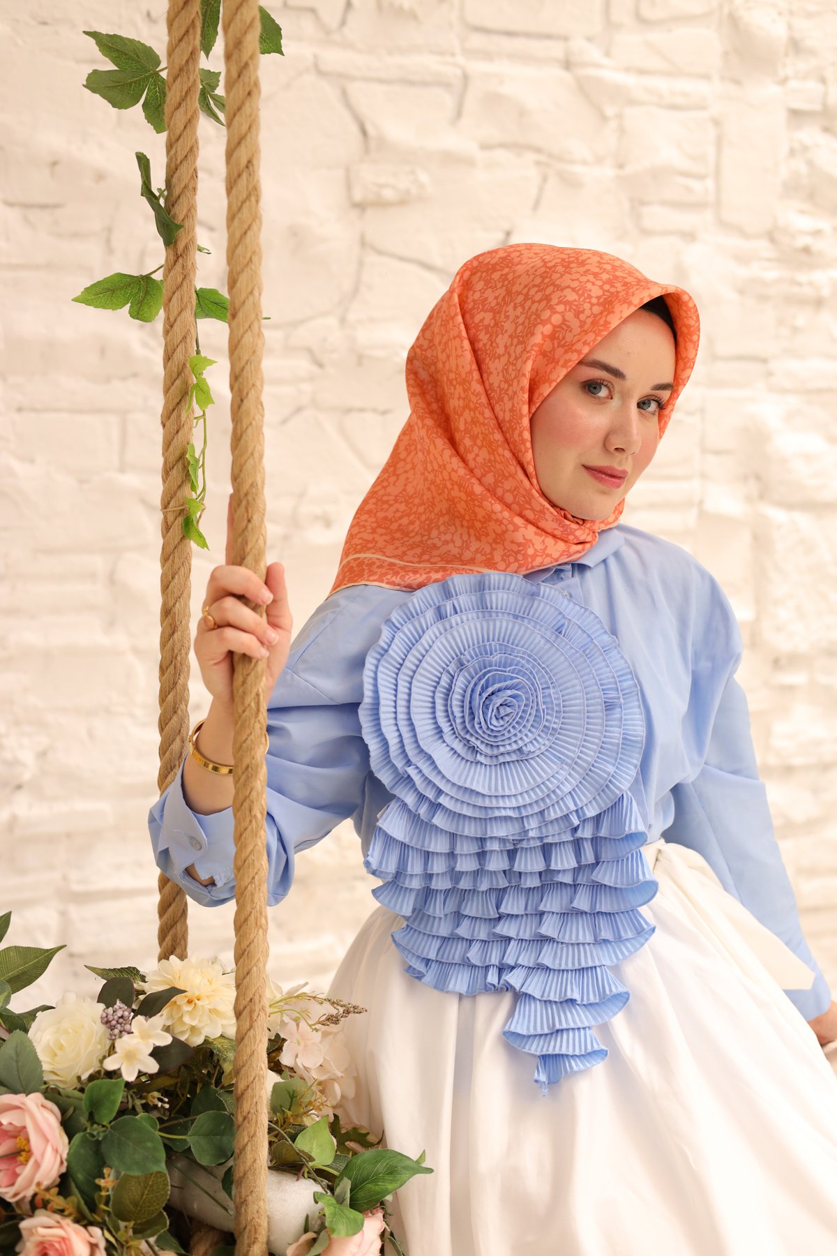 Silk Home Twill İpek Eşarp 11435-30