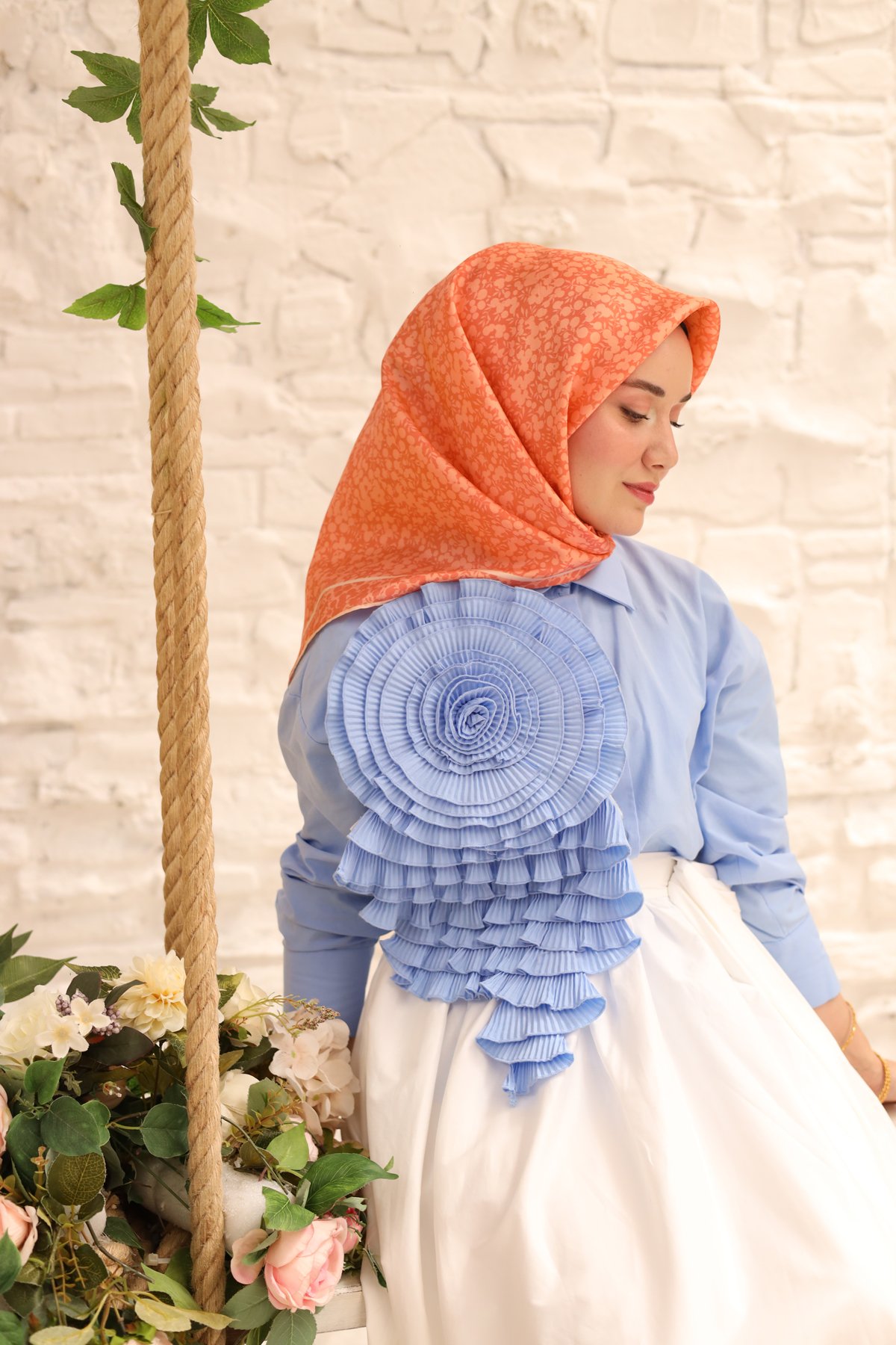 Silk Home Twill İpek Eşarp 11435-30