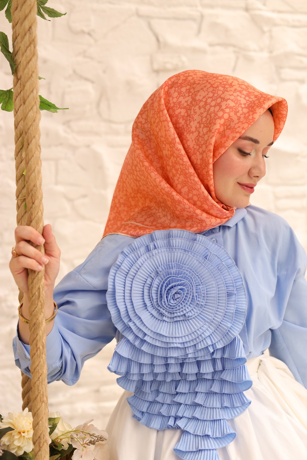 Silk Home Twill İpek Eşarp 11435-30