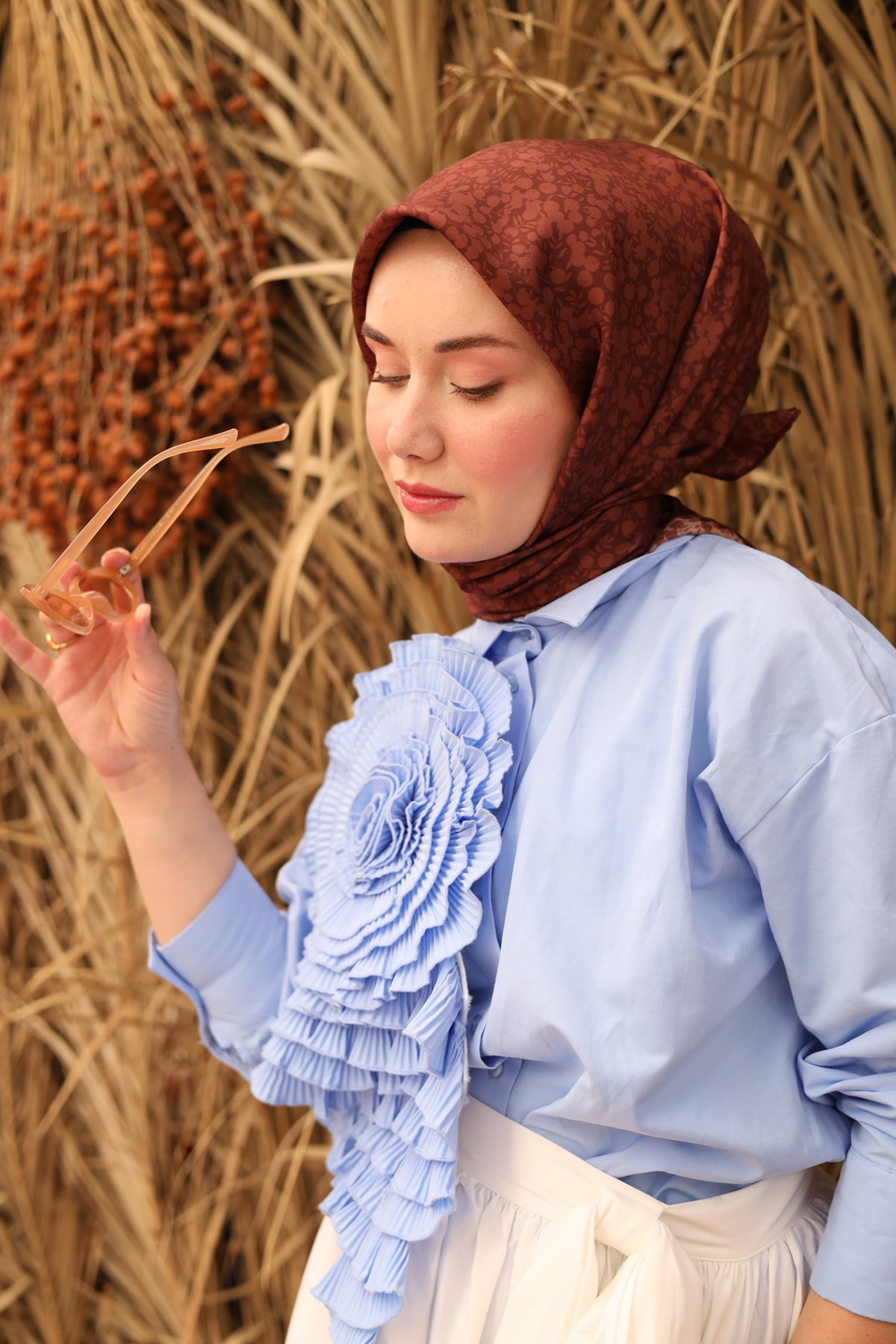 Silk Home Twill İpek Eşarp 11435-38