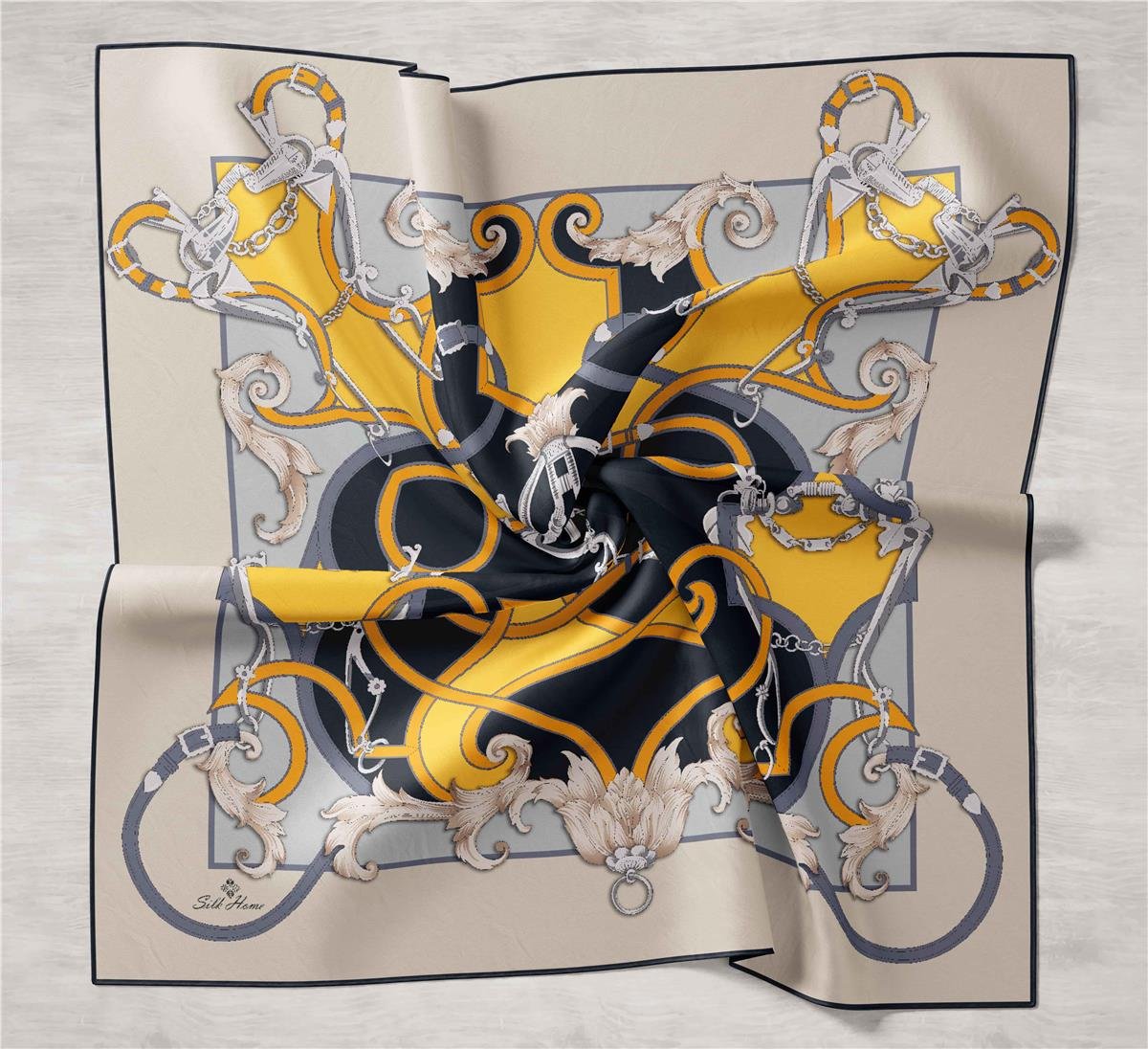 Silk Home Twill İpek Eşarp 11436-12