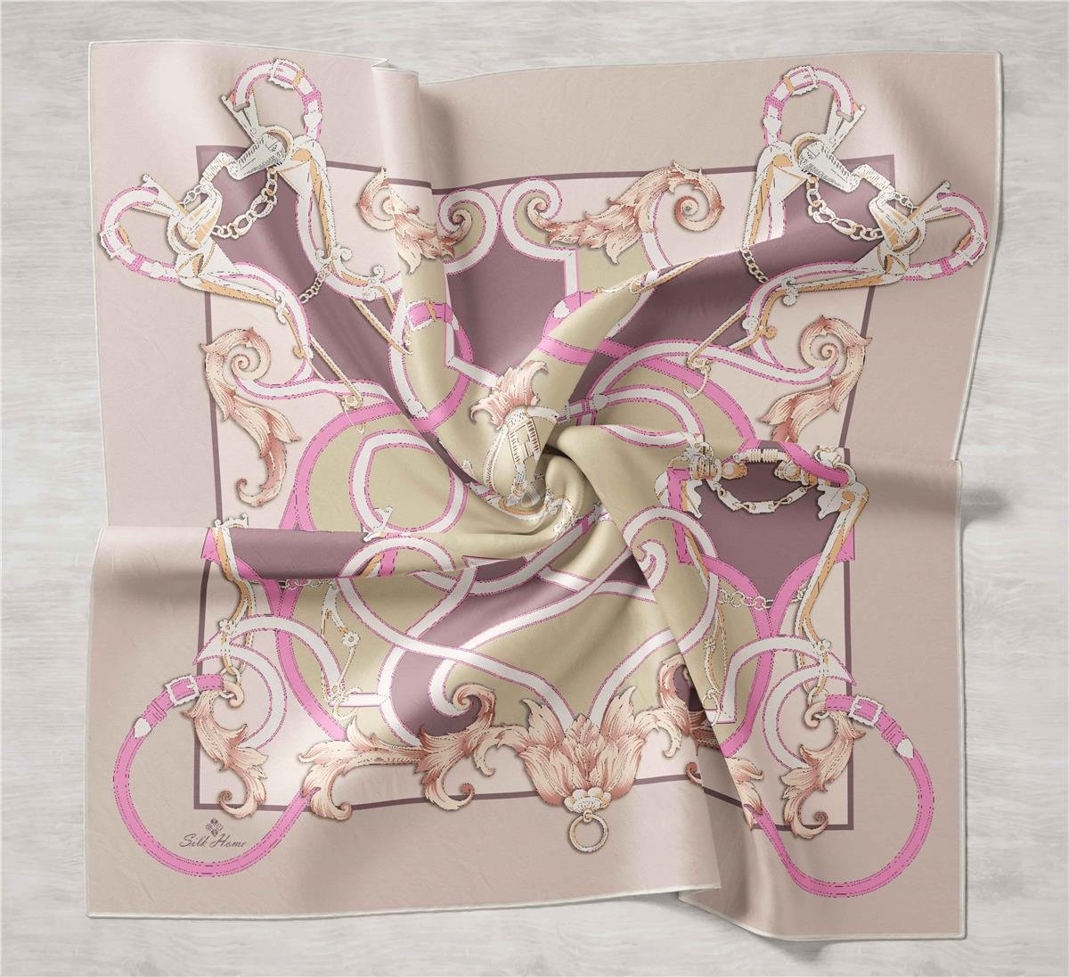 Silk Home Twill İpek Eşarp 11436-23