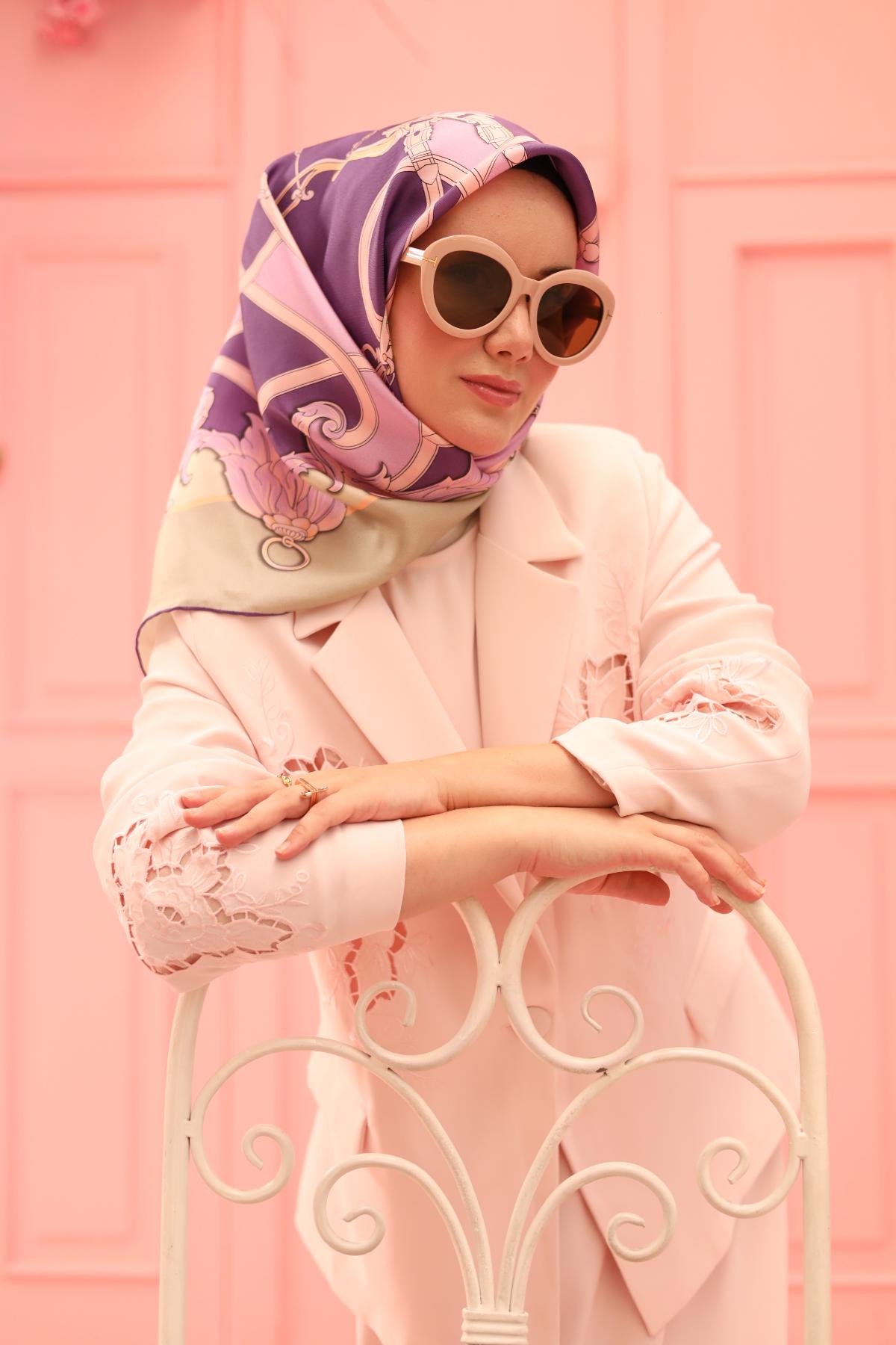 Silk Home Twill İpek Eşarp 11436-25