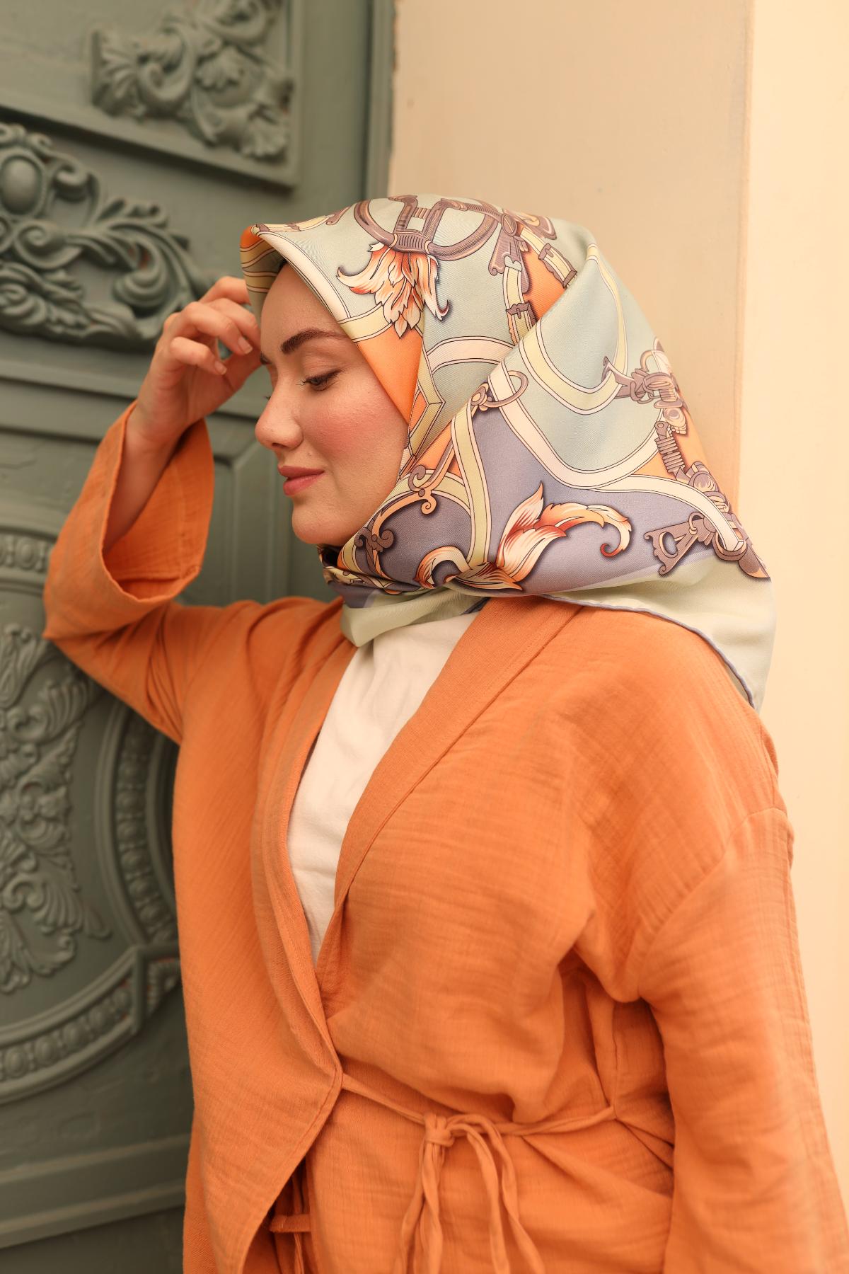 Silk Home Twill İpek Eşarp 11436-36