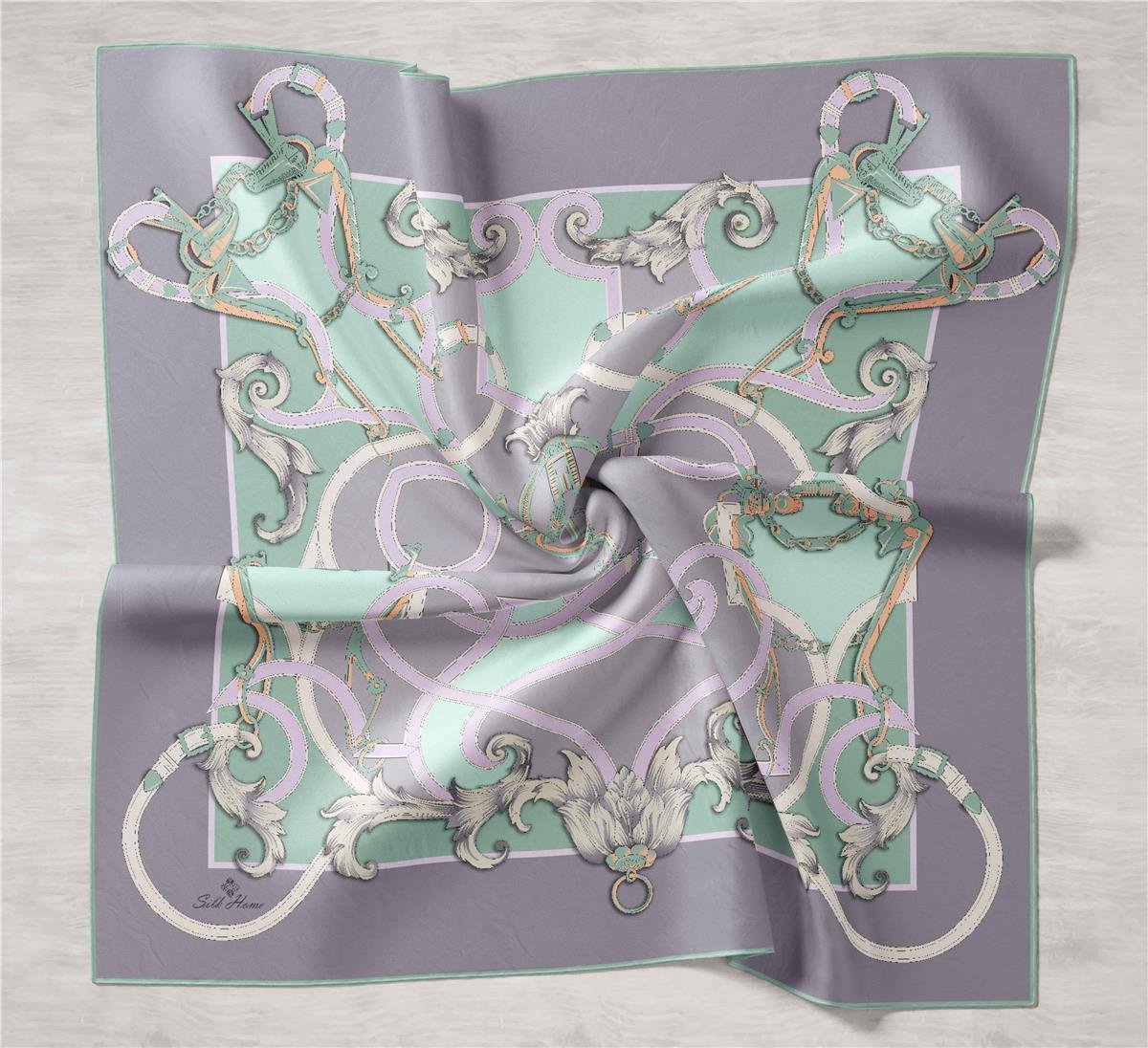 Silk Home Twill İpek Eşarp 11436-37