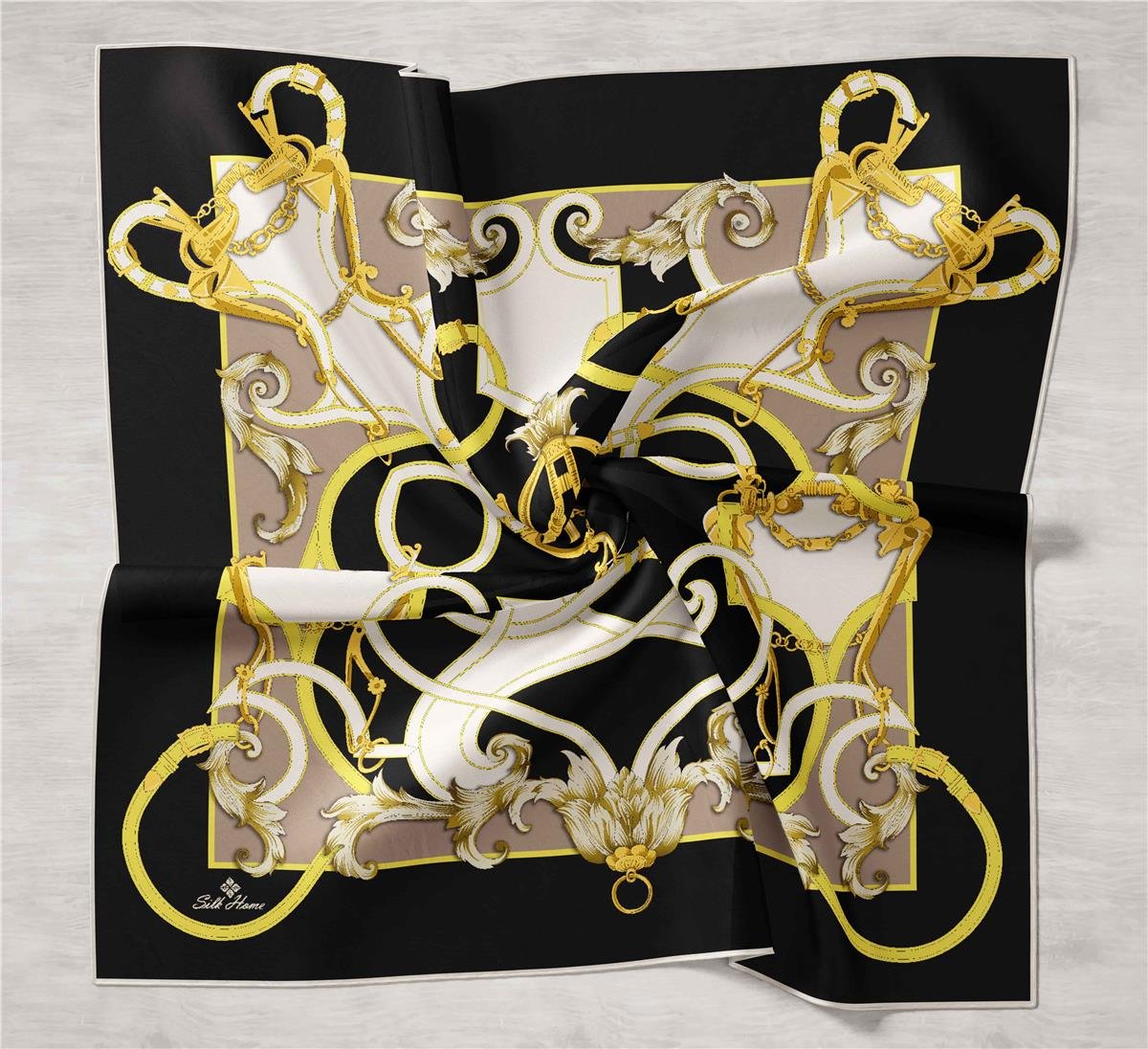 Silk Home Twill İpek Eşarp 11436-39