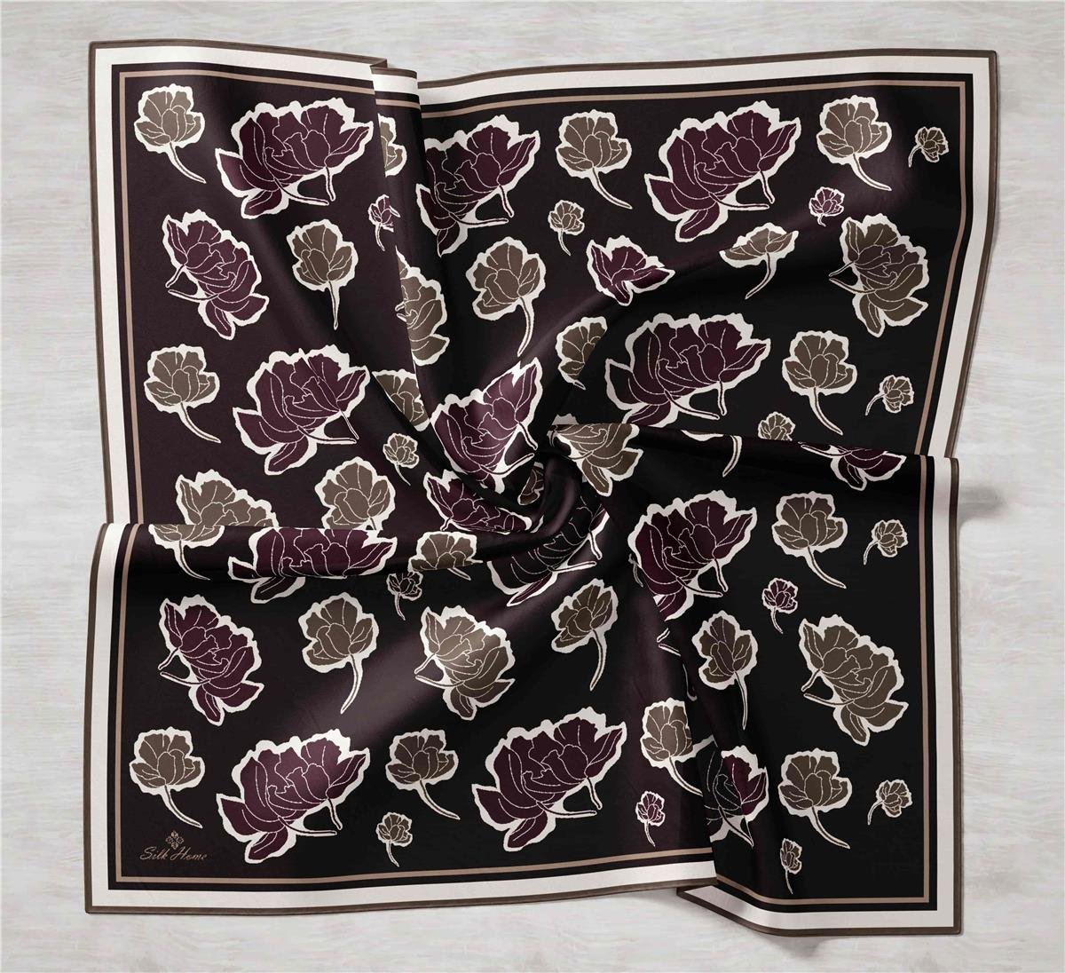 Silk Home Twill İpek Eşarp 11440-26