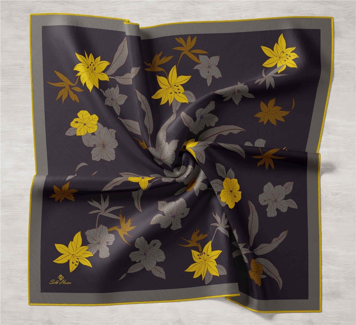 Silk Home Twill İpek Eşarp 11441-18