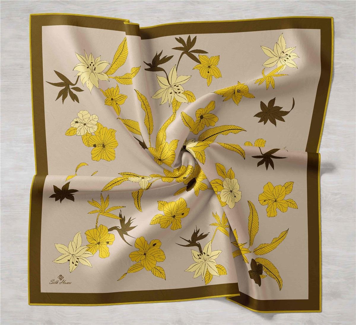 Silk Home Twill İpek Eşarp 11441-19