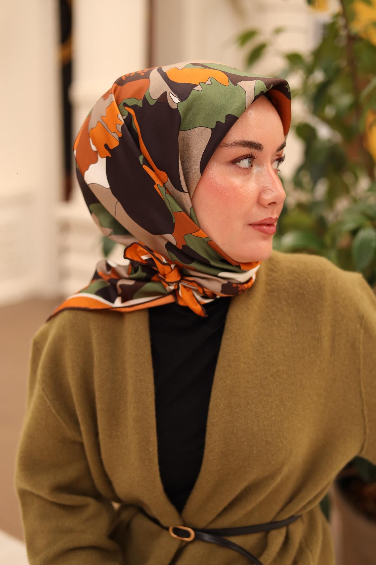 Silk Home Twill İpek Eşarp 11446-52