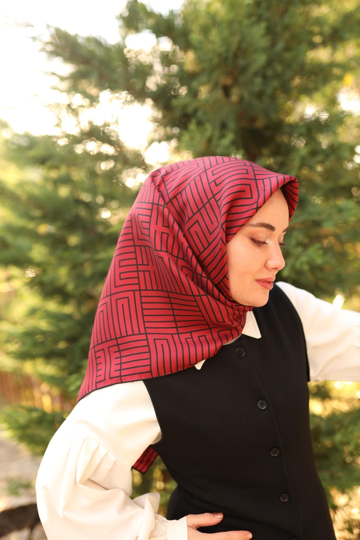 Silk Home Twill İpek Eşarp 11447-16