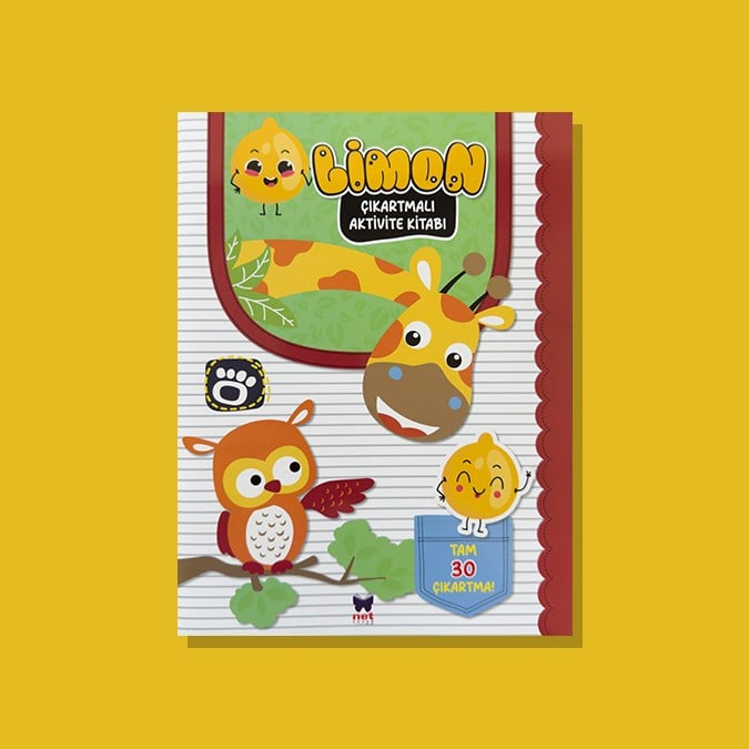 Çıkartmalı Aktivite Kitabı Limon