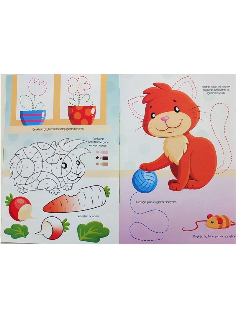Eğitici Boyama Serisi - 1