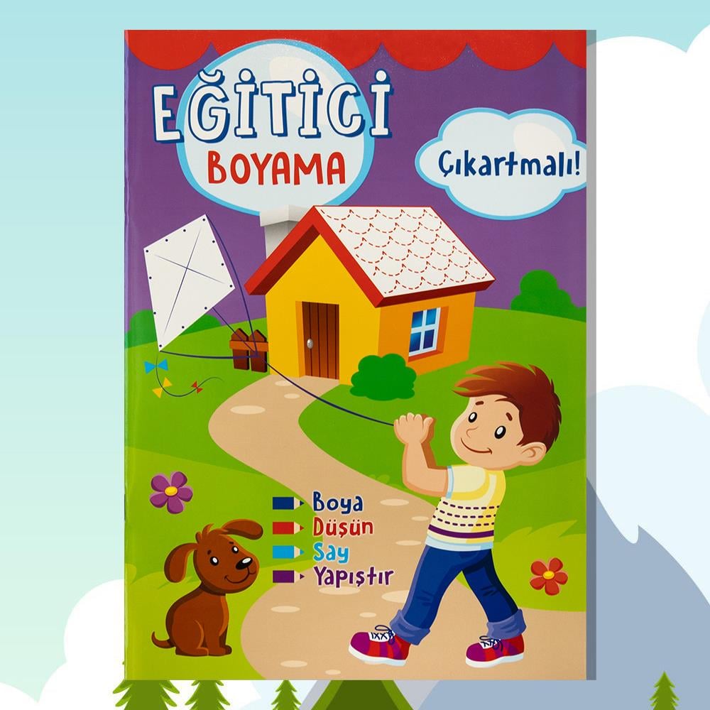 Eğitici Boyama Serisi - 1
