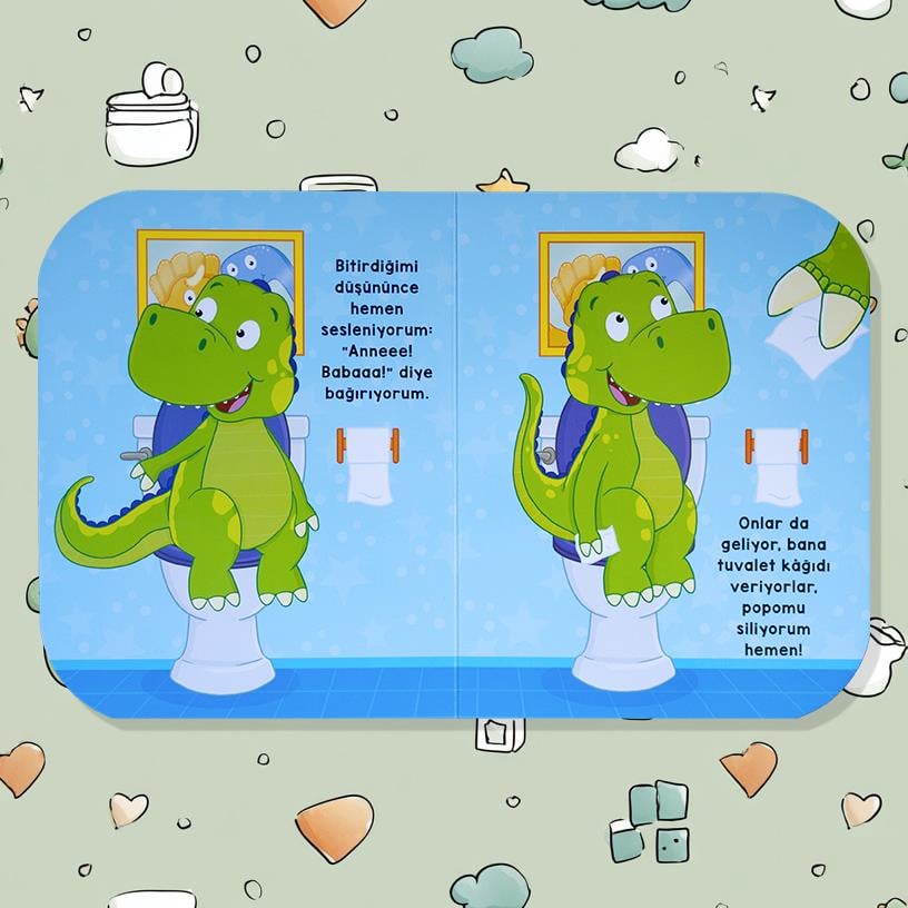 Minik Dino Tuvalet Kitabı