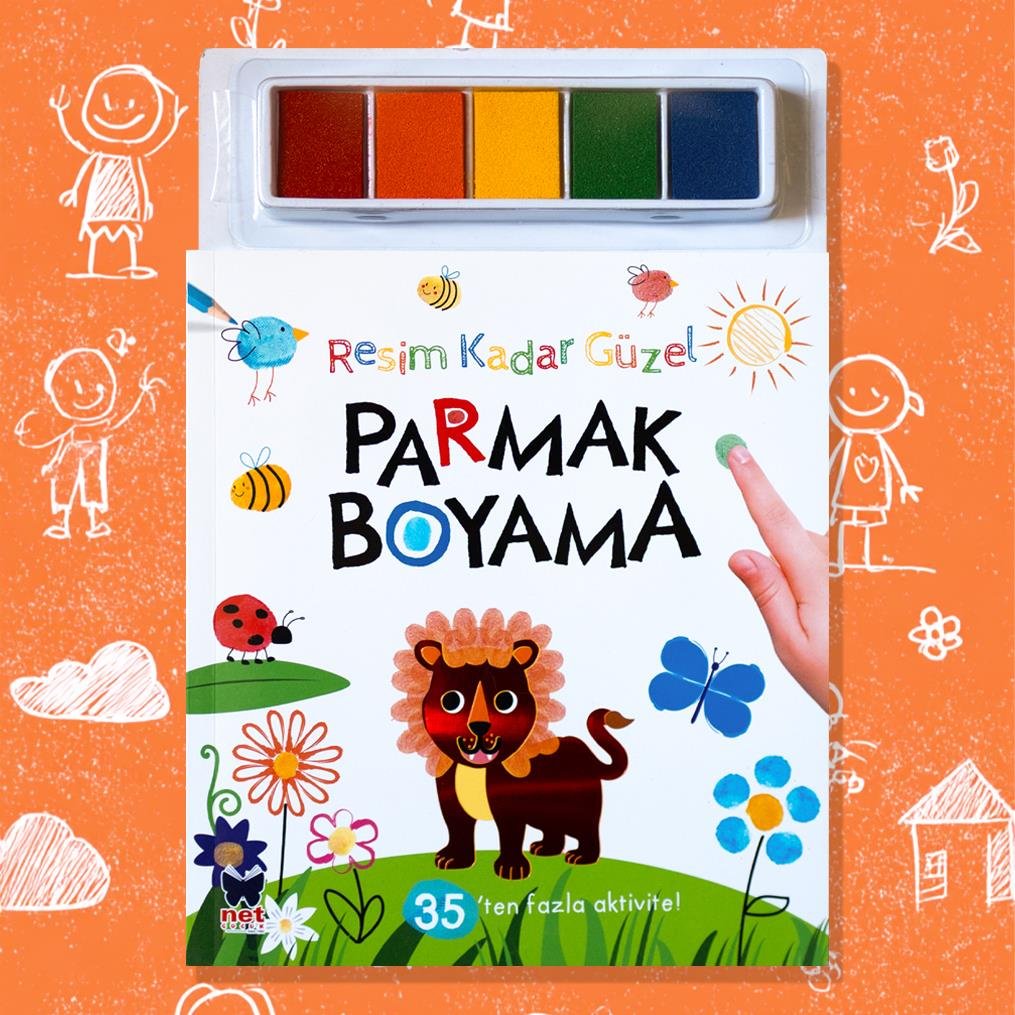 Parmak Boyama Resim Kadar Güzel