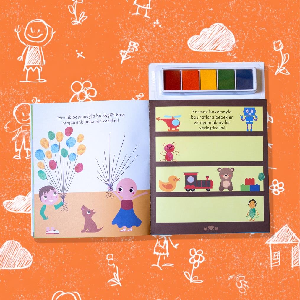 Parmak Boyama Resim Kadar Güzel