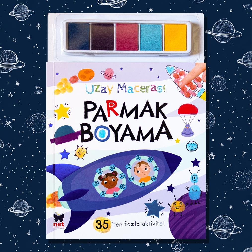 Parmak Boyama Uzay Macerası