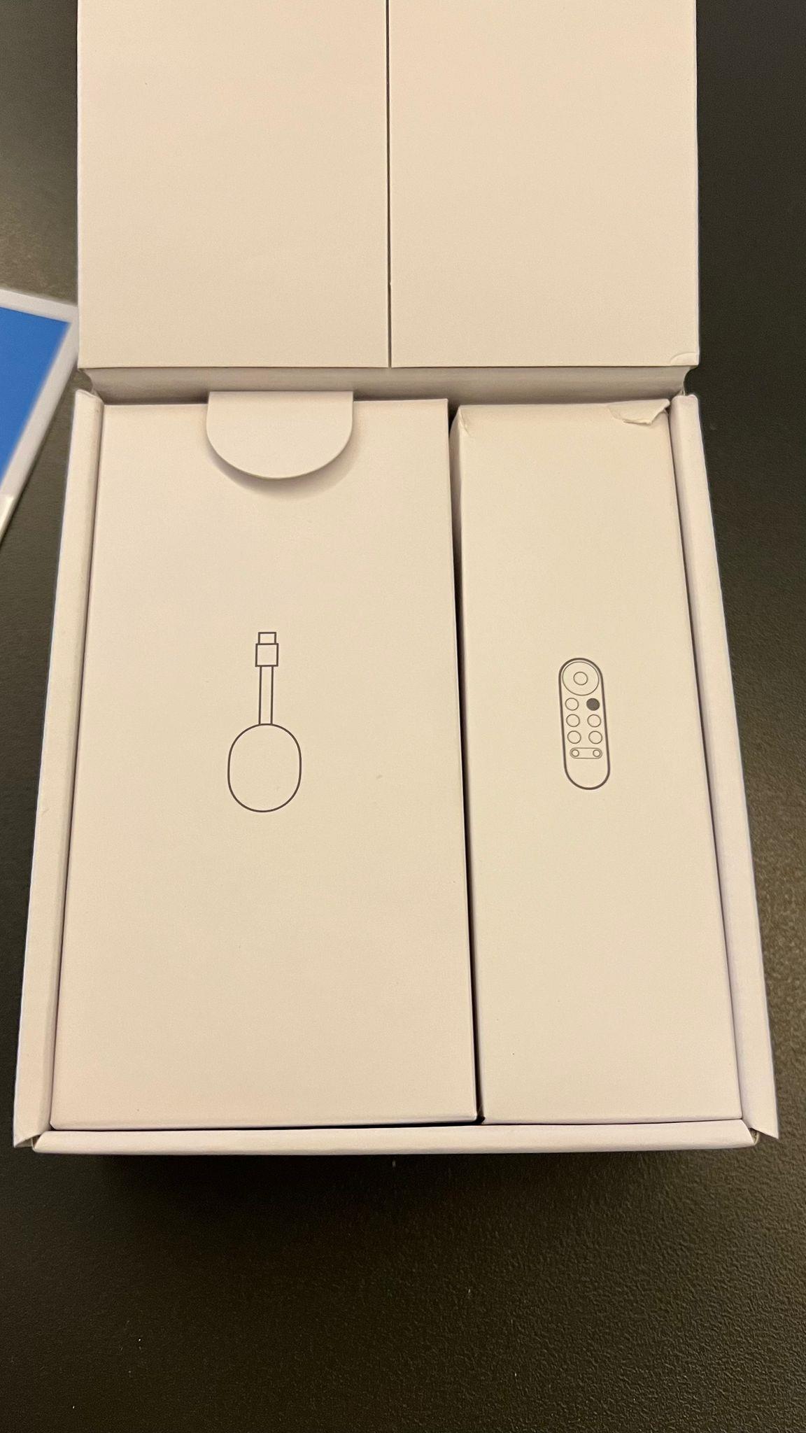 Google Chromecast TV 4K Medya Oynatıcı 2022 (OUTLET)