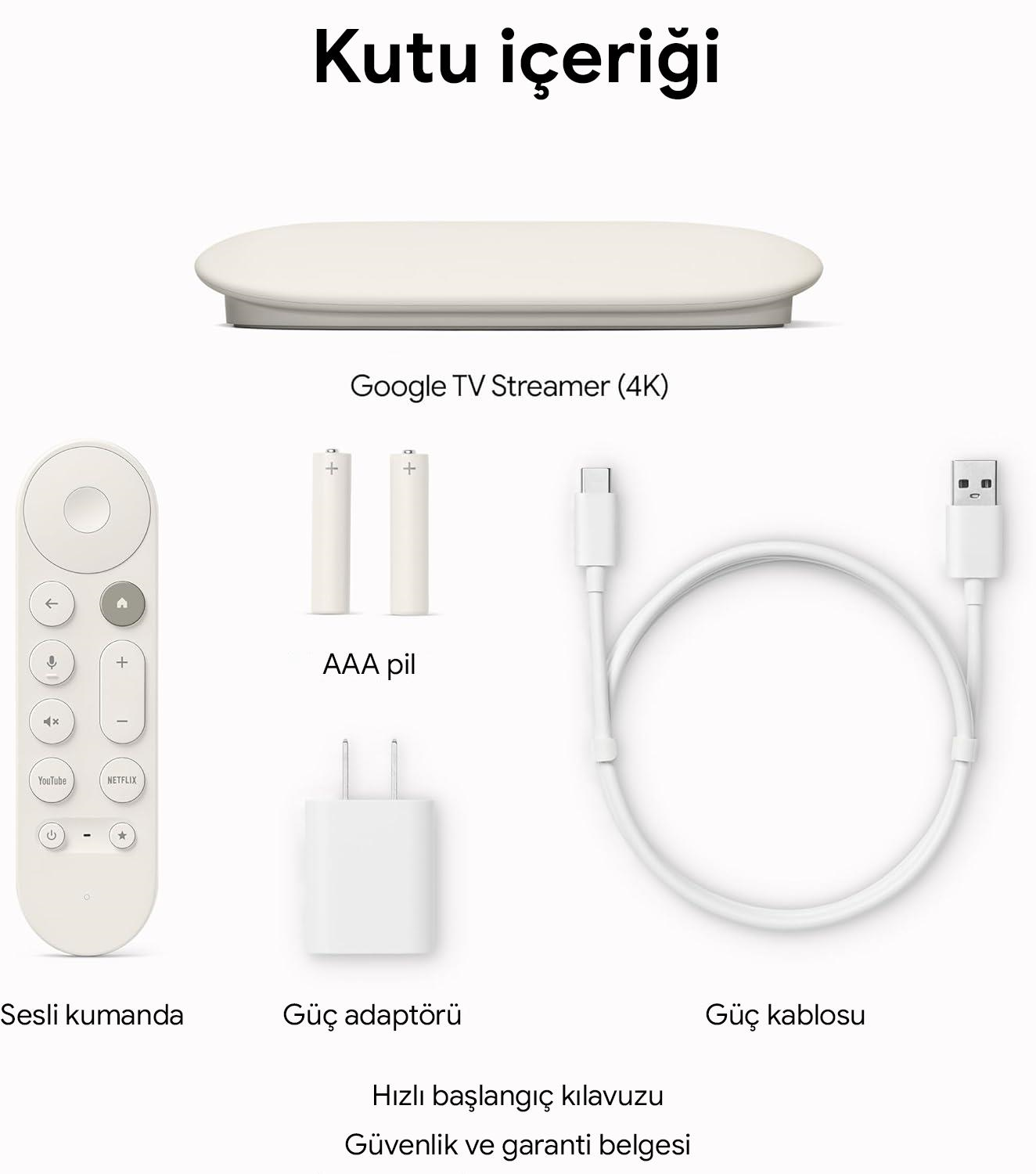 Google TV Streamer | 4K | 32 GB | Voice Remote