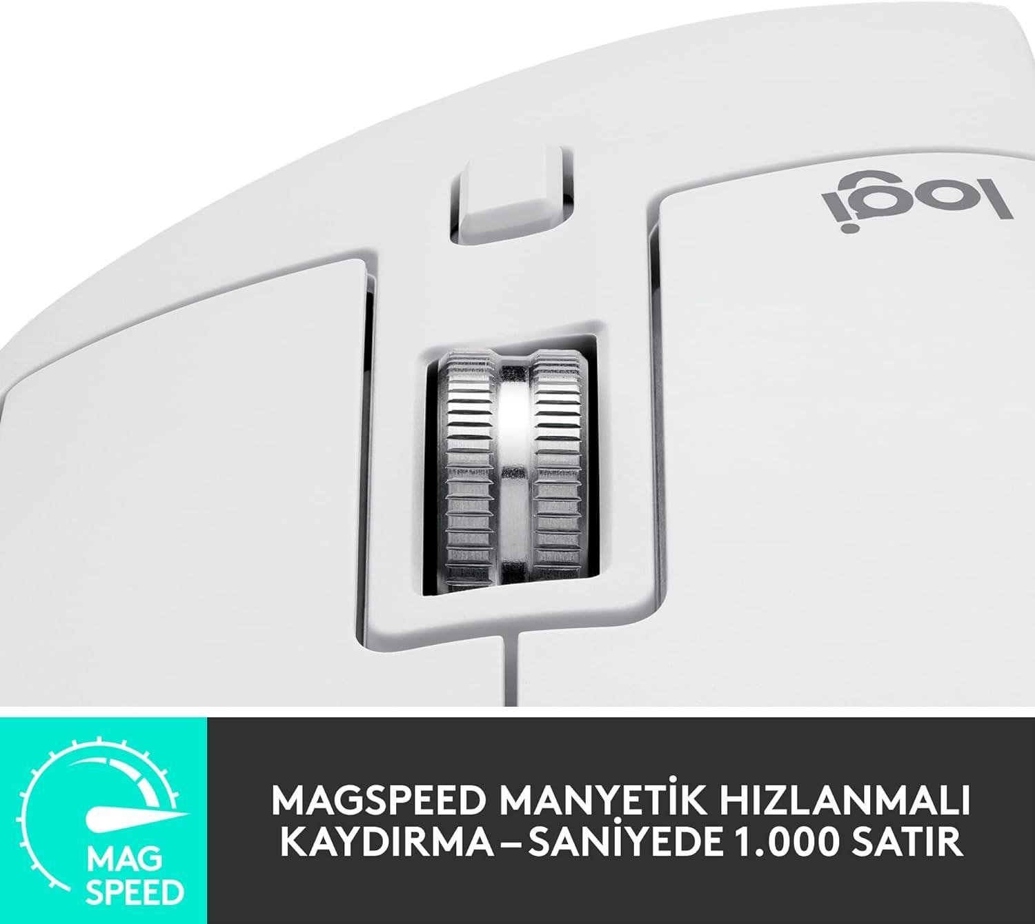 Logitech MX Master 3s Beyaz