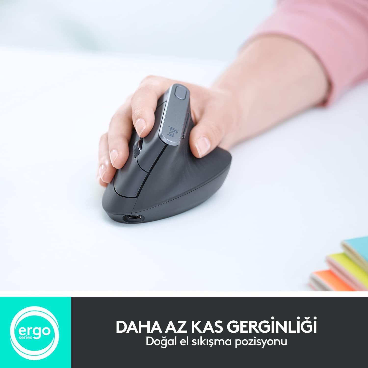 Logitech MX Vertical Advanced Ergonomic Ergo Mouse