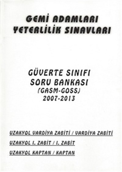 GASM Güverte Sınıfı Soru Bankası