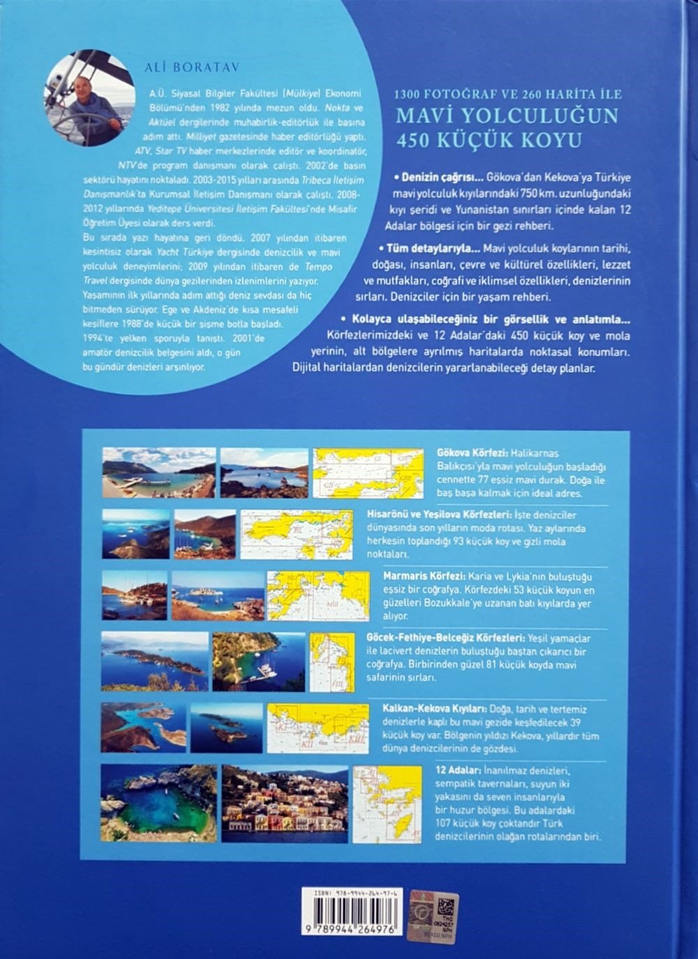 Mavi Yolculuk Rehberi - Gökova'dan Kekova'ya Eşsiz Kıyılarımız ve 12 Adalar