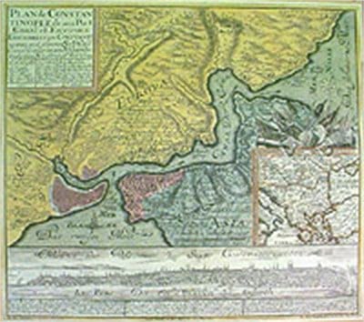 Plan de Constantinople: Antik İstanbul Haritası