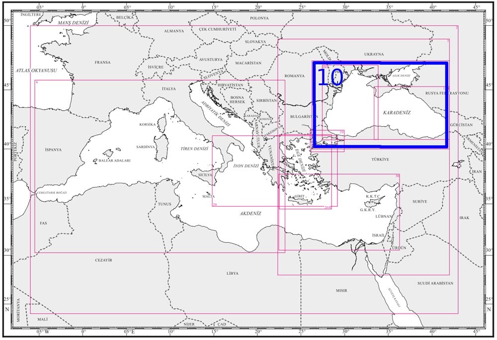 TR 10 Harita: Karadeniz
