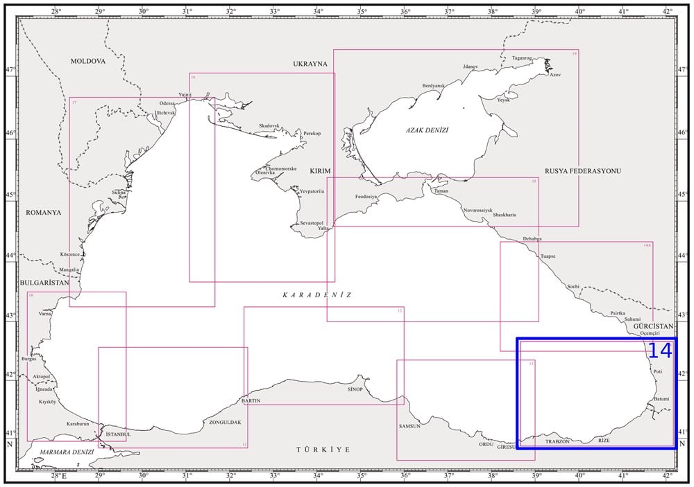 TR 14 Harita: Tirebolu - Oçemçiri