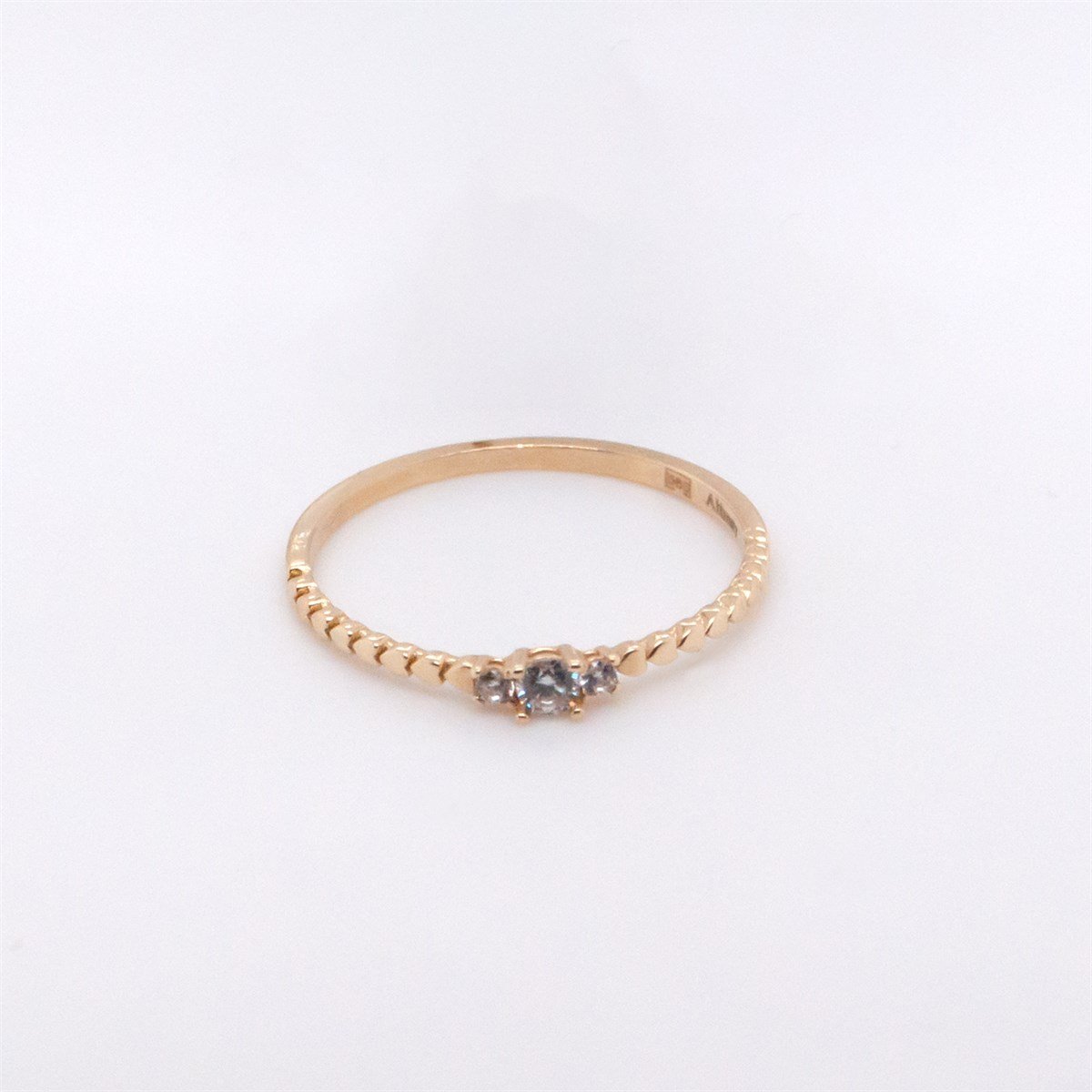 ALTIN YÜZÜKMini Taşlı Özel Tasarım 14 Ayar Altın Yüzük