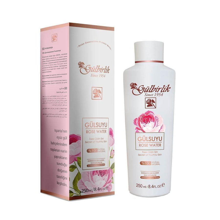 % 100 Doğal Gül Suyu Pvc Şişe 250Ml -Gülbirlik Rosense Isparta