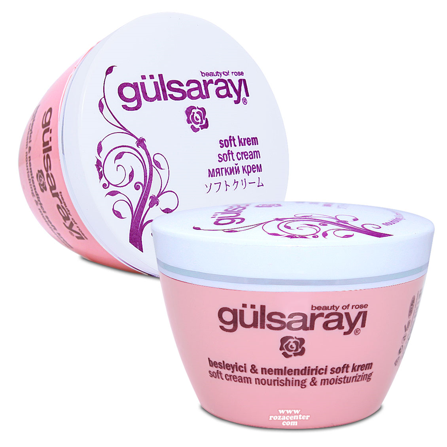 Besleyici ve Nemlendirici Soft Gül Kremi 100 Ml -Gülsarayı Isparta