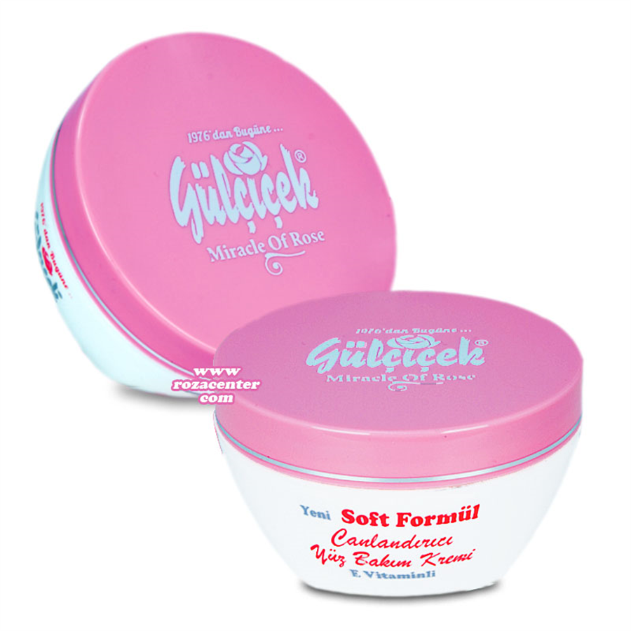 Canlandırıcı Yüz Bakım Gül Kremi 150 Ml -Gülçiçek Isparta