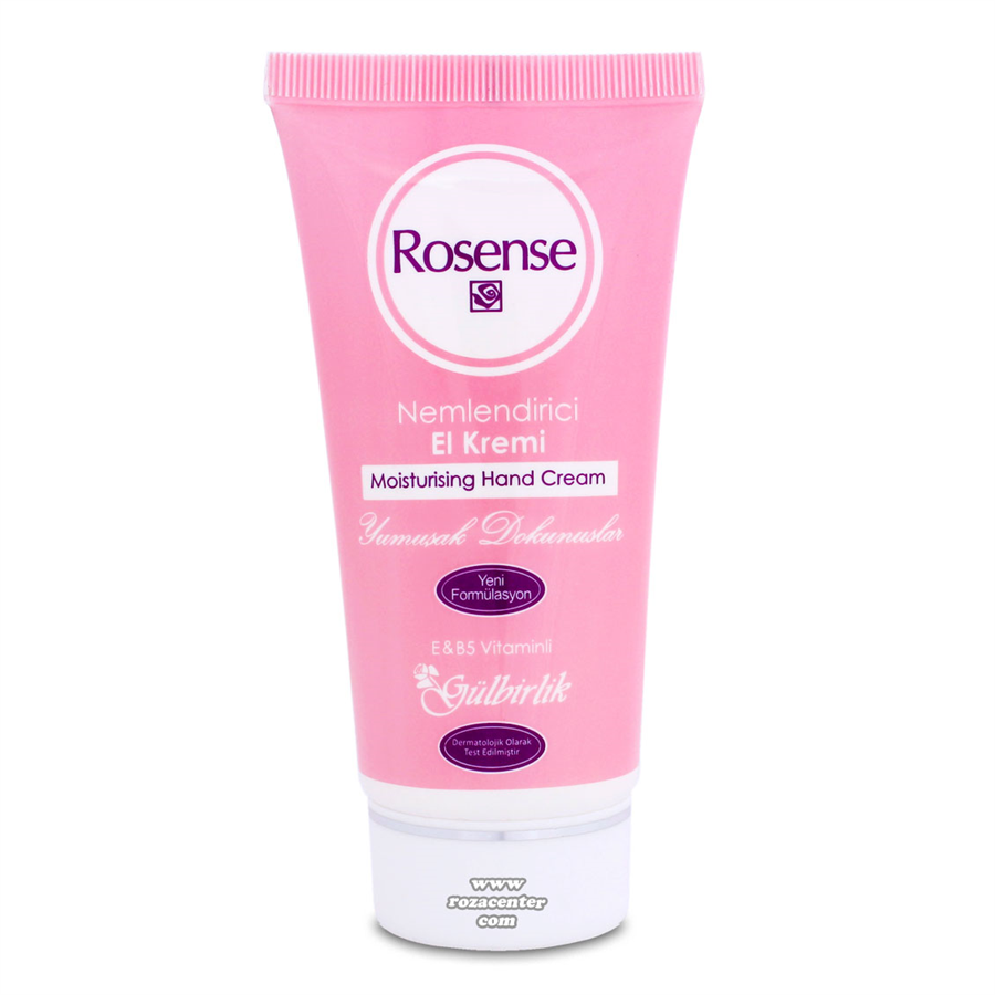 El Nemlendirici Gül Kremi 75 Ml (Tüp) -Rosense Isparta