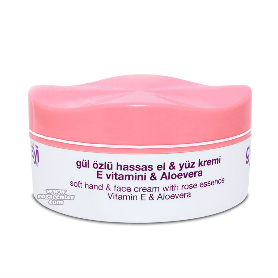 Gül Özlü Hassas El ve Yüz Gül Kremi 150 Ml -Gülsarayı Isparta