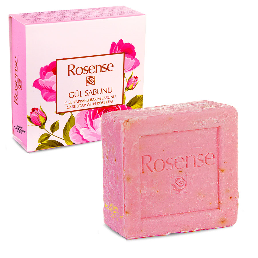Gül Yapraklı Yüz Ve Saç Bakım Sabunu 100 Gr -Rosense