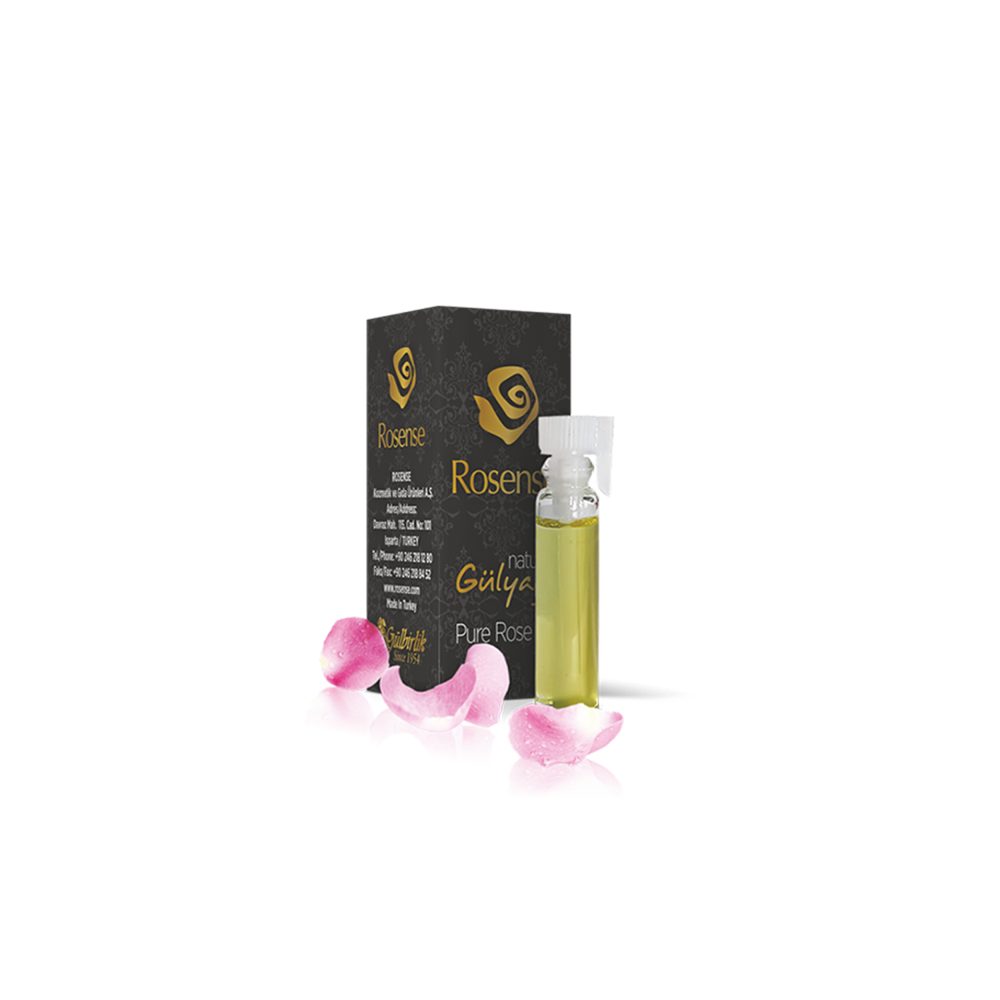 Hakiki Gül Yağı Muhafazalı Cam 1 Ml -Gülçiçek Isparta