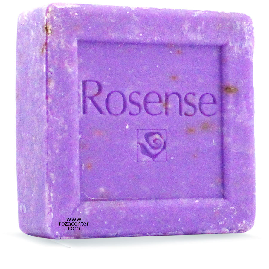 Lavanta Yağı ve Taneli Yüz Bakım Lavanta Sabunu 100 Gr -Rosense