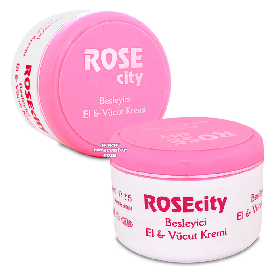 Nemlendirici Klasik Gül Kremi 300 Ml -Rosecity Isparta