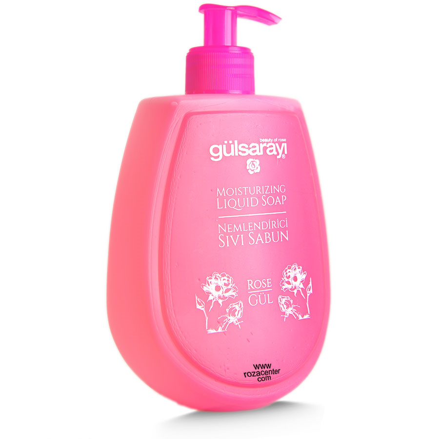 Nemlendirici Sıvı Gül Sabunu 500 Ml -Gülsarayı Isparta