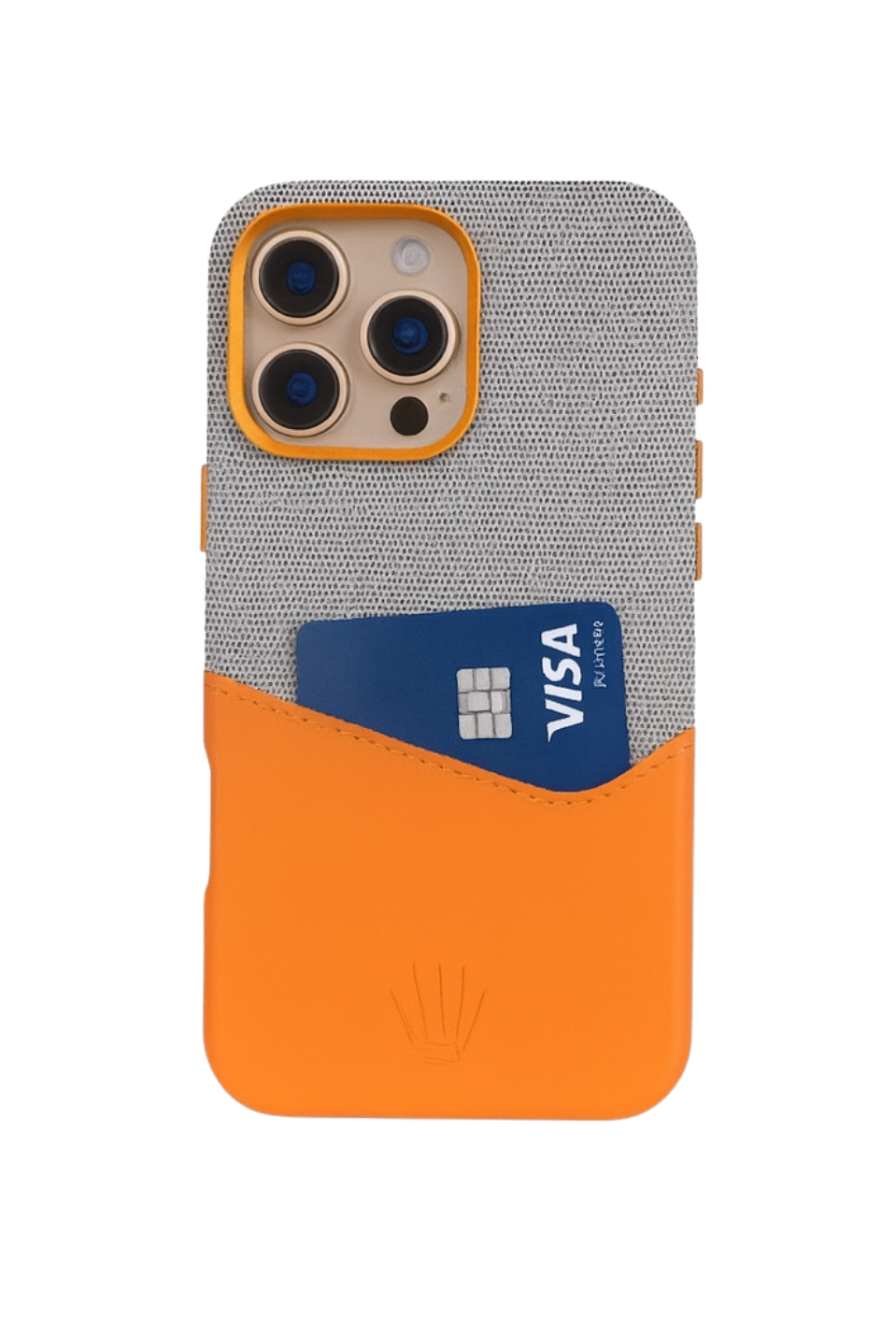 Nova Iphone 16 Pro Max Deri Kartlıklı Telefon Kılıfı Gri-Turuncu 16 Pro Max Telefon KılıfıWATCHOFROYALnovaNova Iphone 16 Pro Max Deri Kartlıklı Telefon Kılıfı Gri-Turuncu 