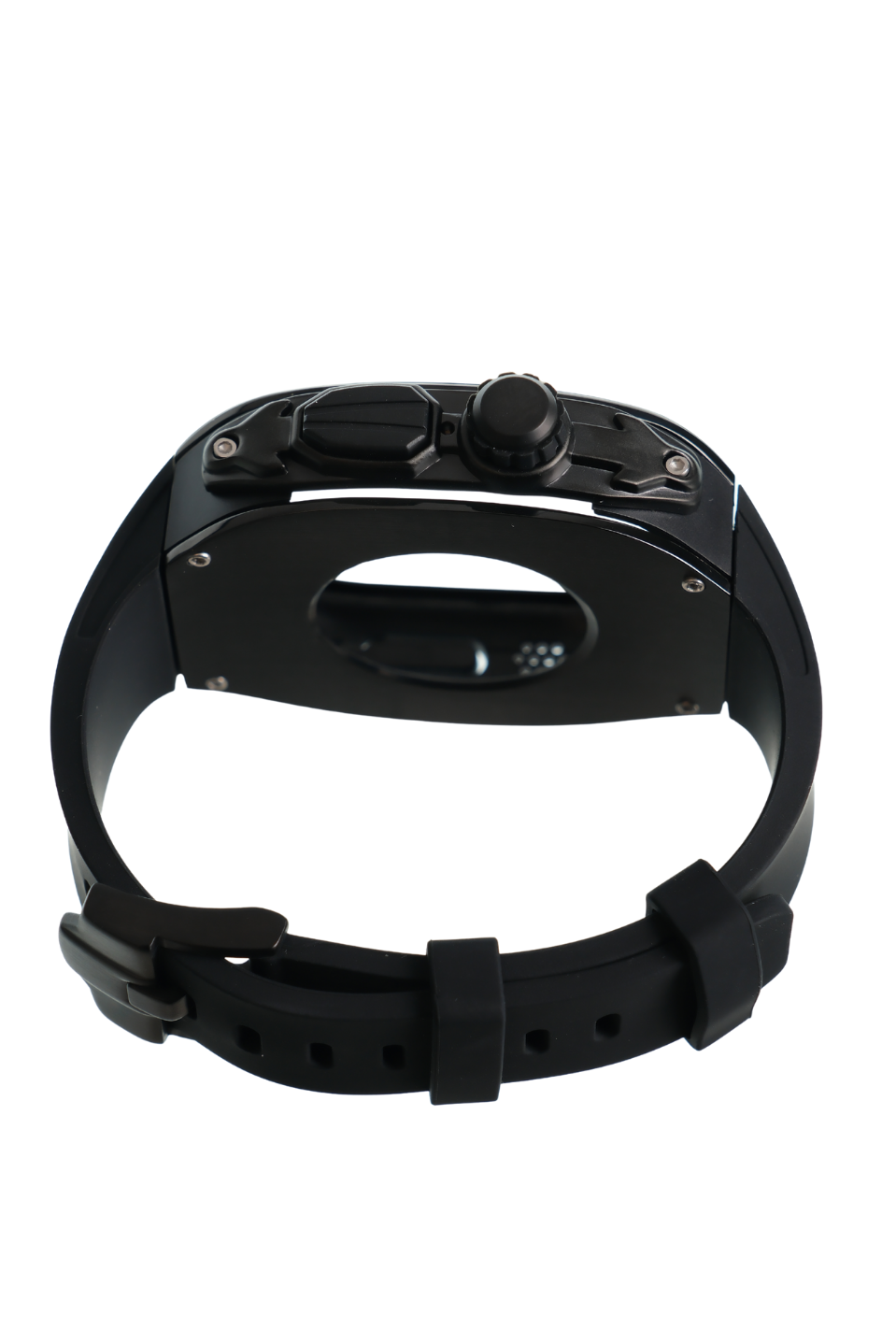 Apple Saat Kasa kordon Siyah 49mm silikon kauçuk bant paslanmaz çelik kasa  iWatch ULTRA Apple KordonWATCHOFROYALkasakrdonApple Saat Kasa kordon Siyah 49mm silikon kauçuk bant paslanmaz çelik kasa  iWatch ULTRA 