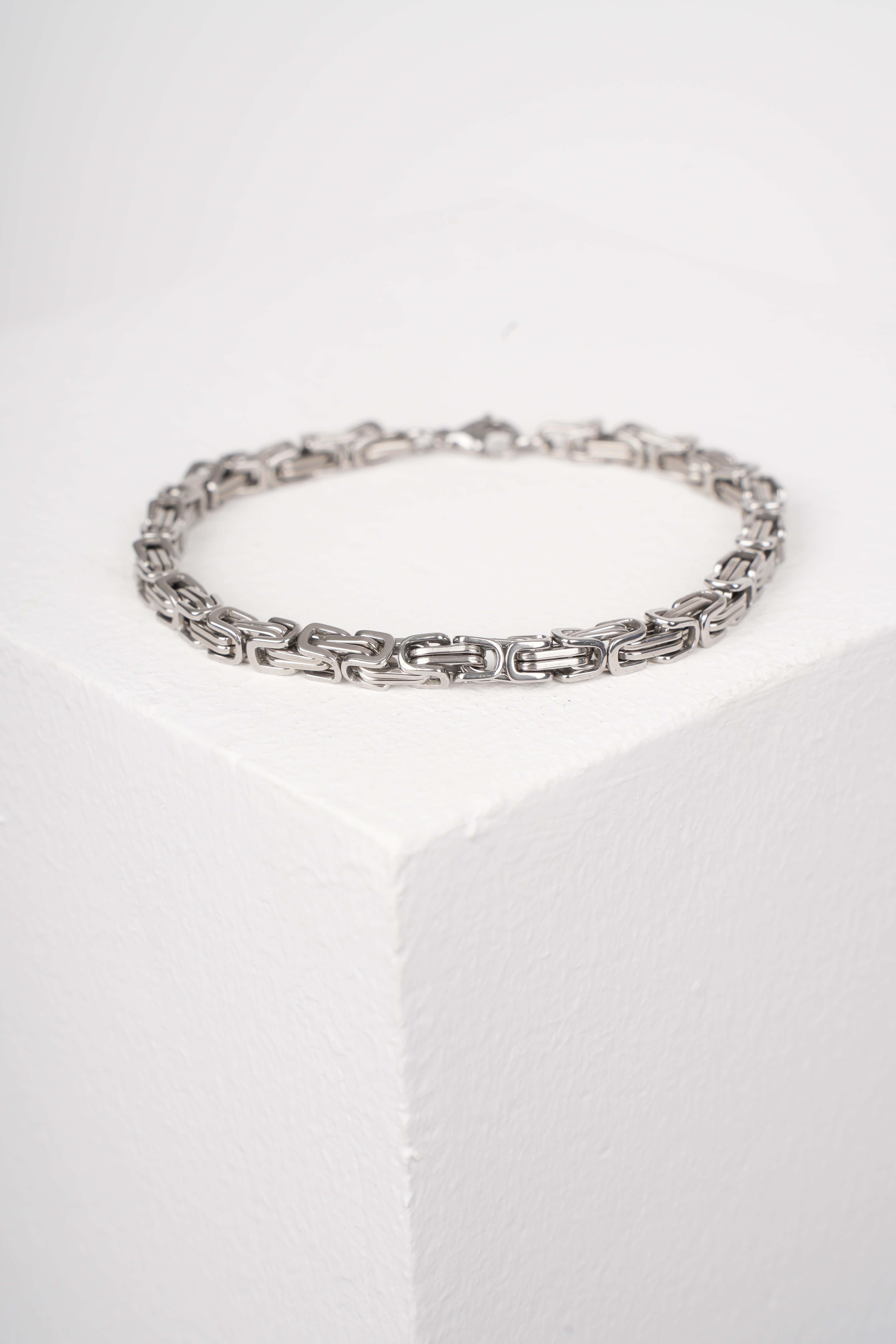 FAUSTO GÜMÜŞ ÇELİK BİLEKLİK BraceletWATCHOFROYALFAUSTOFAUSTO GÜMÜŞ ÇELİK BİLEKLİK 