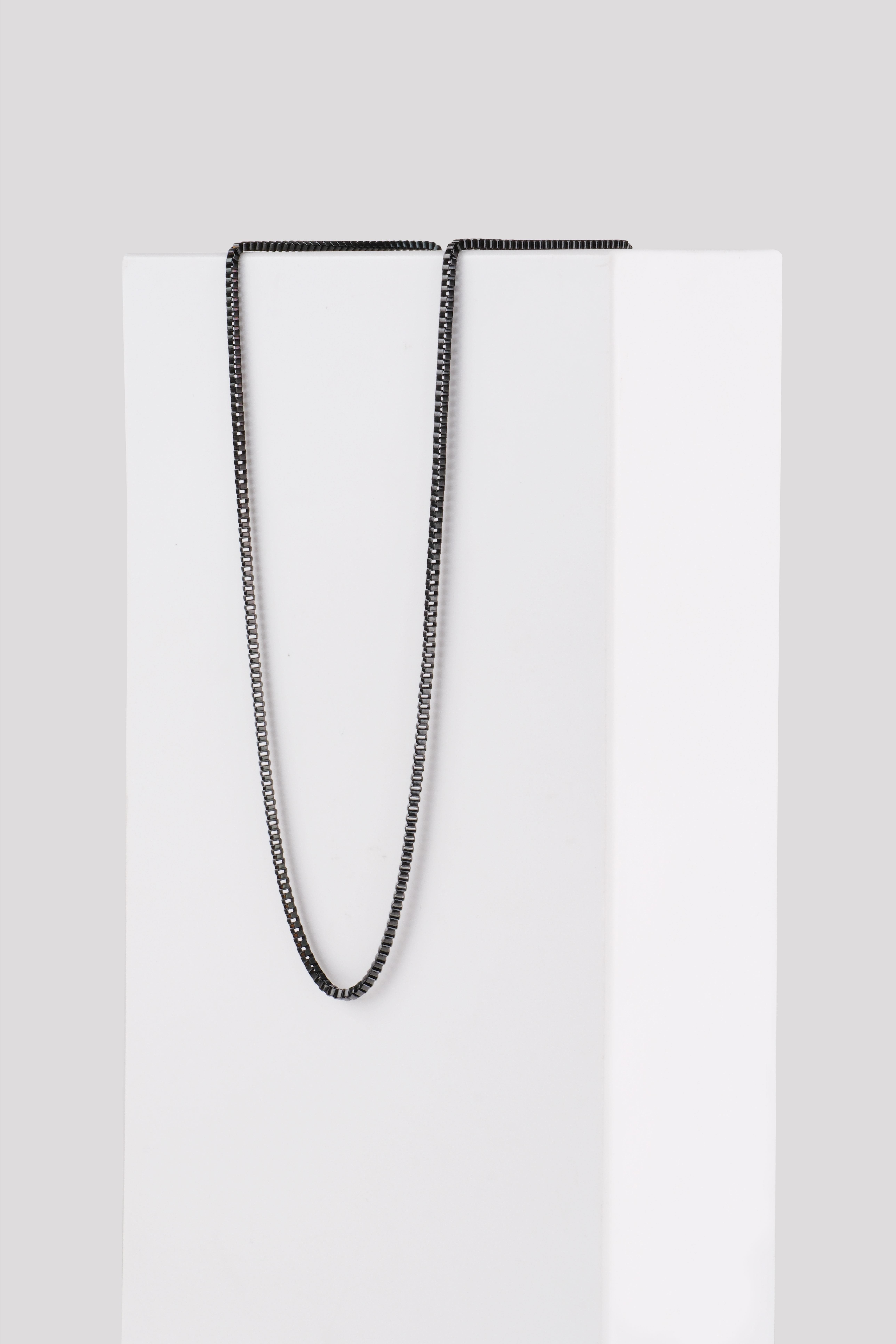 FIONA SİYAH ÇELİK ZİNCİR KOLYEBraceletWATCHOFROYALFIONAFIONA SİYAH ÇELİK ZİNCİR KOLYE